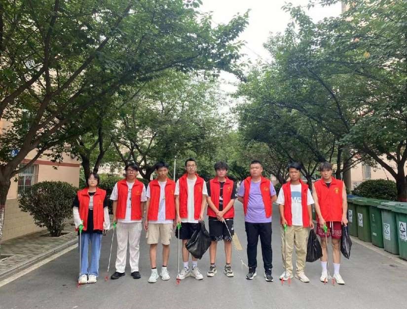  西南石油大學(xué)電信院志愿服務(wù)赴陜西省寶雞市渭濱區(qū)暑