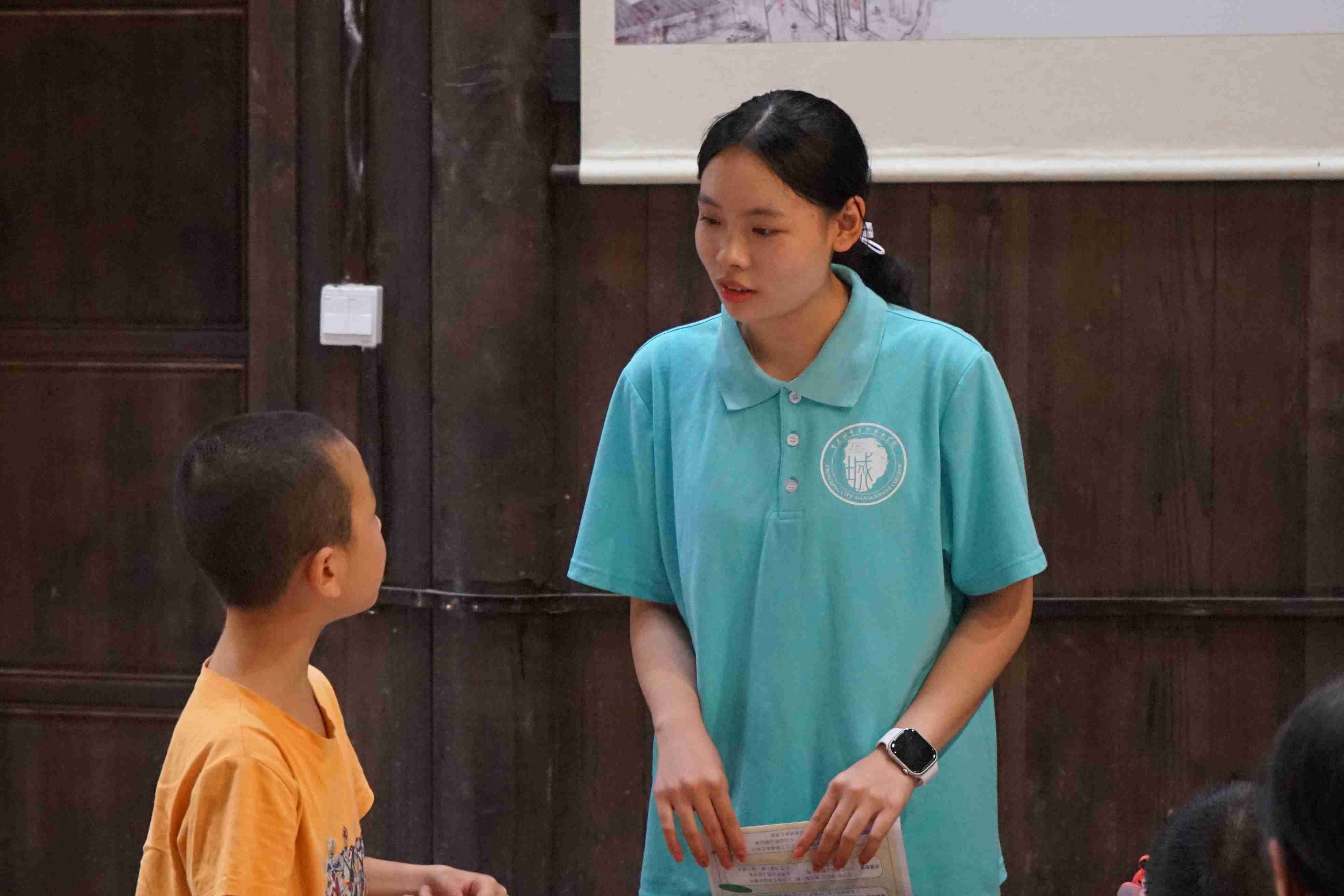 重城管院生命“童”行公益服務隊三下鄉(xiāng)開展 “大手牽小手，共筑安全夢”安全知識問答主題活動