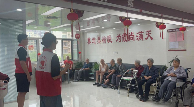 敬老志愿行，你我送溫暖