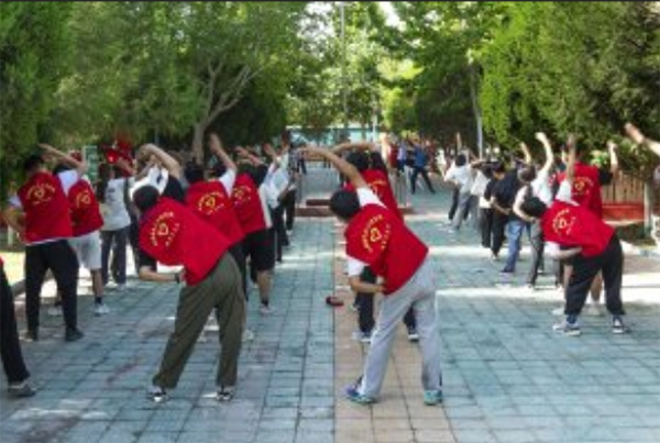 “夏花盛開同筑夢，胡楊相傳創(chuàng)團(tuán)結(jié)”團(tuán)隊(duì)福利院社會實(shí)踐活動