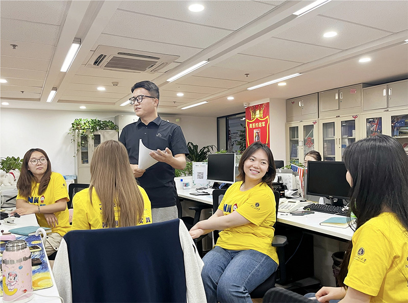 【職途蘭州，新遇未來】西北師范大學外國語學院赴蘭州新東方 開展就業(yè)見習實踐活動