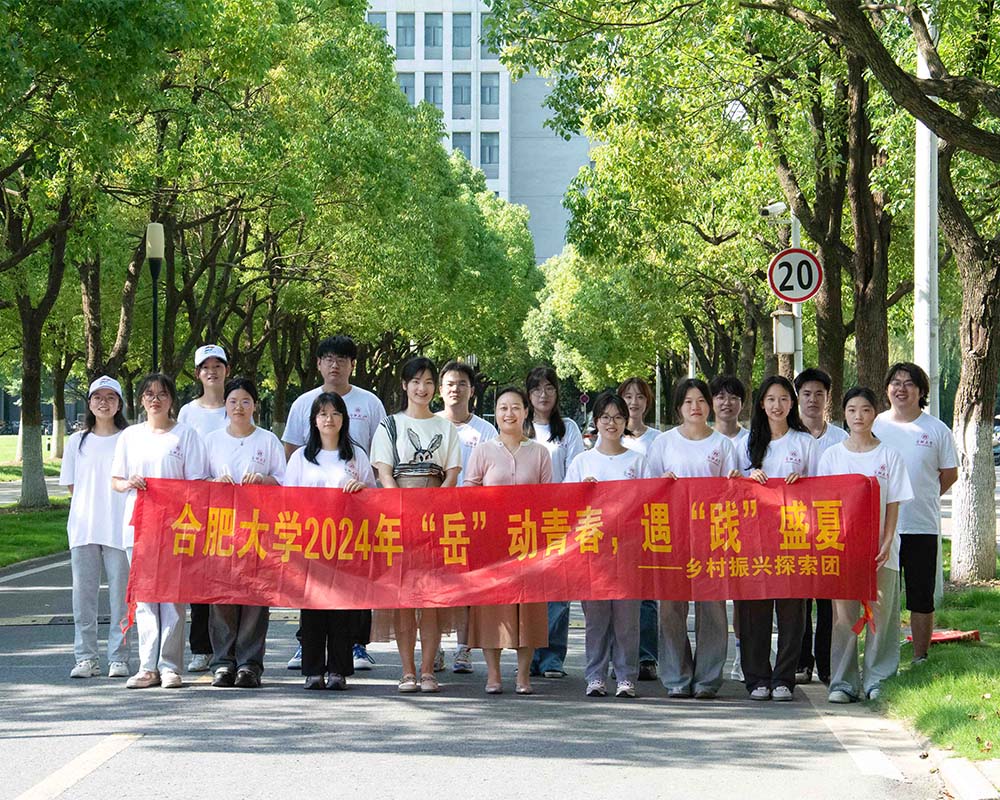 聚青年力量 助鄉(xiāng)村振興——合肥大學(xué)“岳”動(dòng)青春，遇“