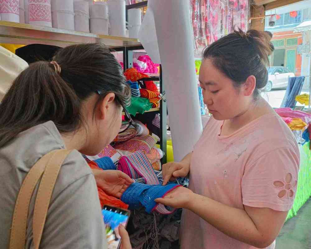 南財學子三下鄉(xiāng)：走訪金沙故土，領略苗繡魅力