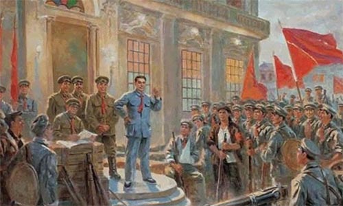 探訪足跡，軍旗升起的地方